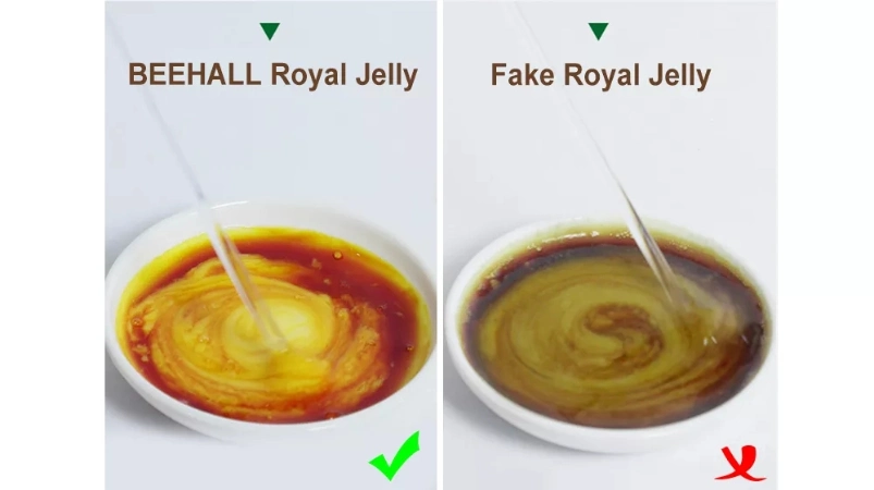 Beehall Health Honey Products Basic Sample Customization High 10-Hda 100% Pure Organic Wholesale Bulk Royal Jelly Powder Royal Jelly Capsules Fresh Royal Jelly