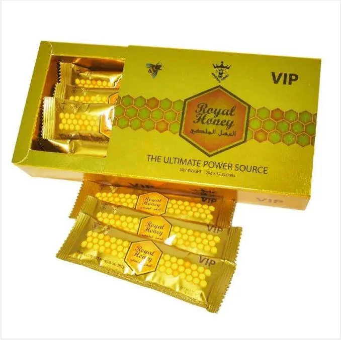 OEM Quality Best Nature Pure Bee Honey 24K Gold Branded Purenatural Vital Health Pink King Pure Royal VIP Honey