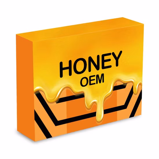 OEM Quality Best Nature Pure Bee Honey 24K Gold Branded Purenatural Vital Health Pink King Pure Royal VIP Honey