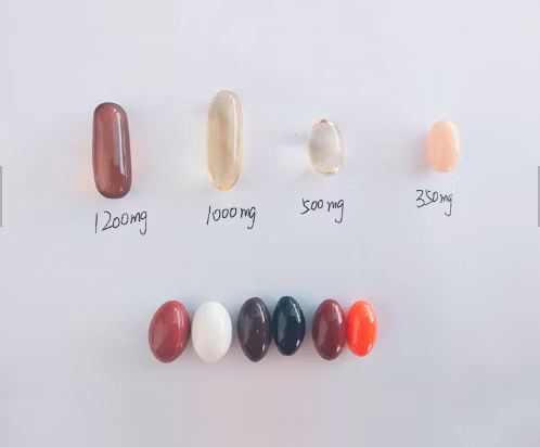 Natural Anti Aging Supplements Royal Jelly Softgel Capsule 1000mg